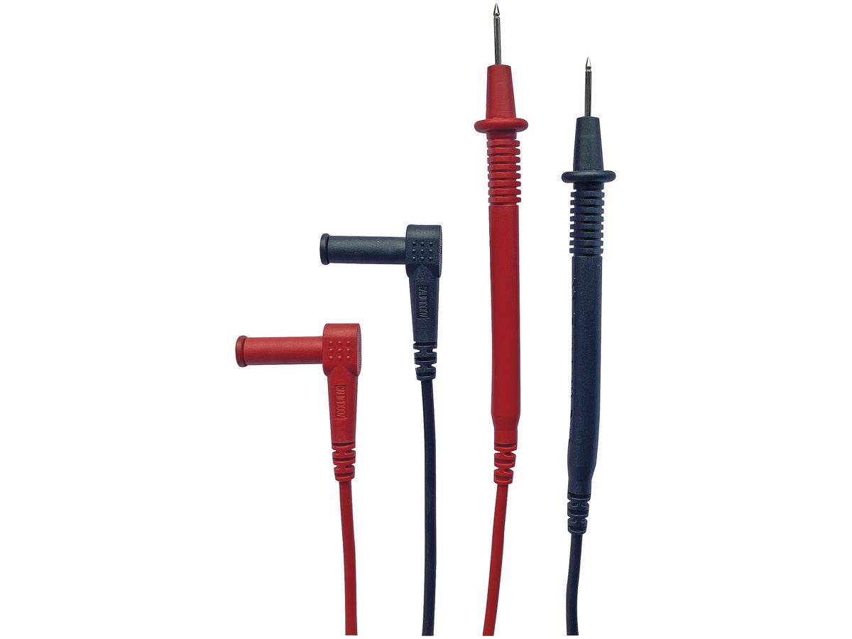 Messleitungs-Set CIMCO Prüfspitzen 1000V max.16A 1m schwarz/rot