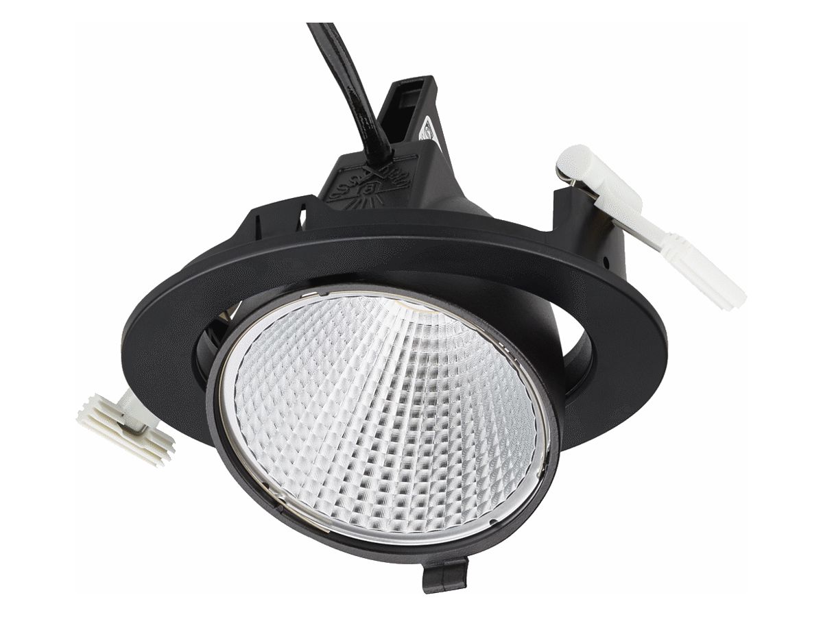 LED-Downlight Philips GreenSpace RS352B 31W 4000lm 830 36° DIM Ø163mm schwarz