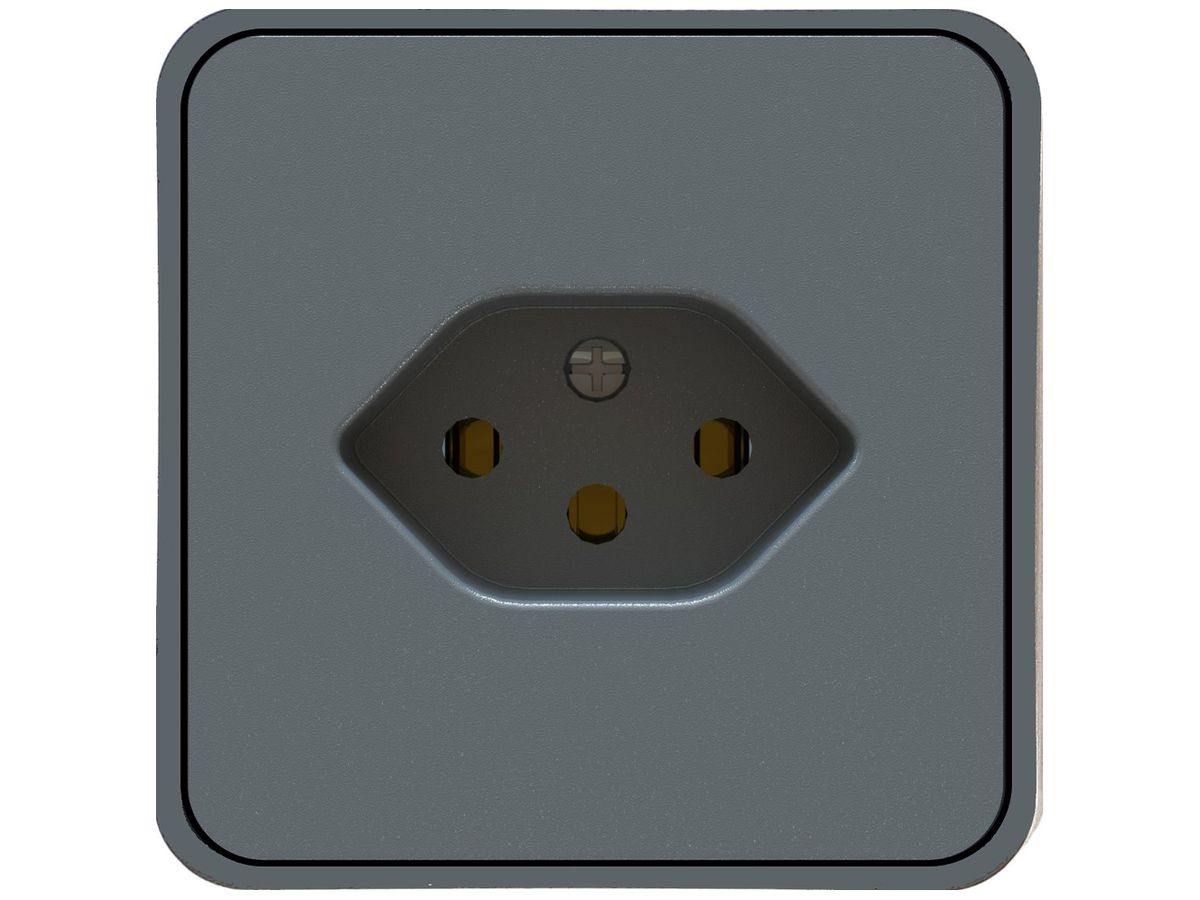 AP-Steckdose MH BUILD 1×T13 10A 230V 65×65×65mm IP20 an