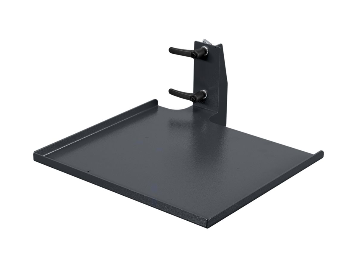 Ablage Rittal AS 4051.118 für WS540 375×20×475mm Stahl grau