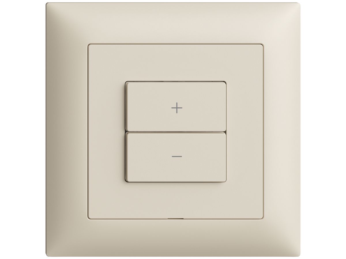 UP-Bedienaufsatz zu Dimmer 1K/2T WLAN Edue Wiser crema