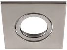 Abdeckring SLV UNIVERSAL IP20 Kunststoff 88×88×3.5mm Chrom