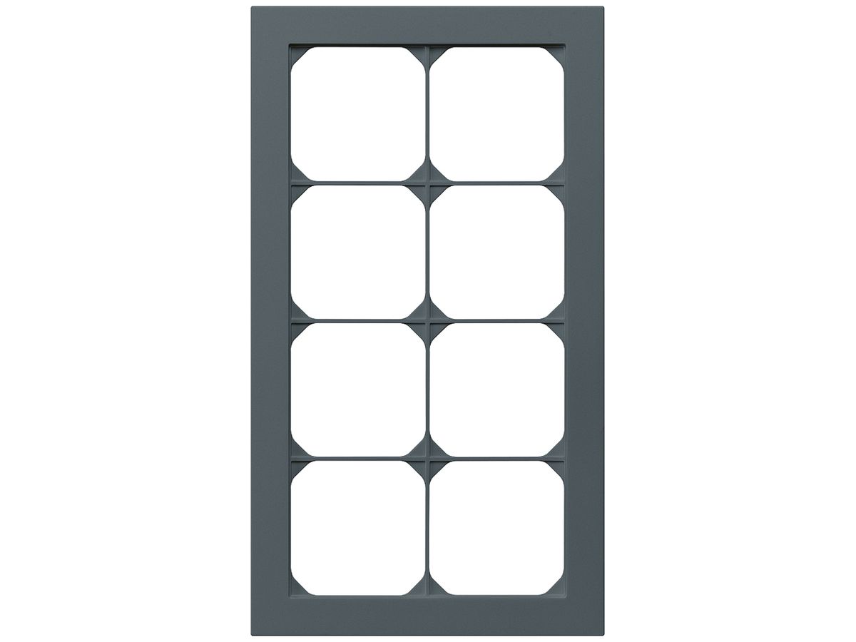 UP-Abdeckrahmen kallysto.pro 4×2 anthrazit 154×274mm