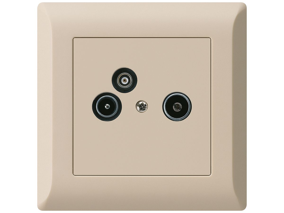 UP-Antennendose R/TV-Daten kallysto.line 2GHz 4dB beige