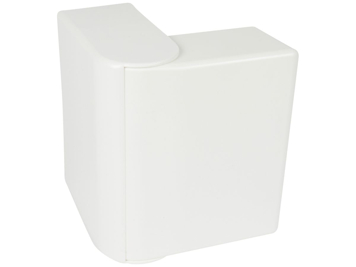 Ausseneck HF 60…120° 130×50mm Kunststoff weiss IP3X