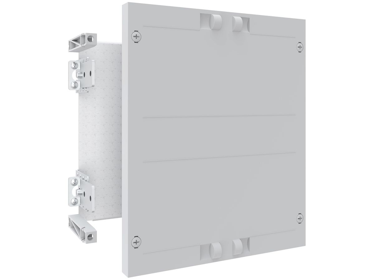 Modulbausatz SE Prisma XS, mit Montageplatte, 1 Feld, 2 Reihen, 250×300mm