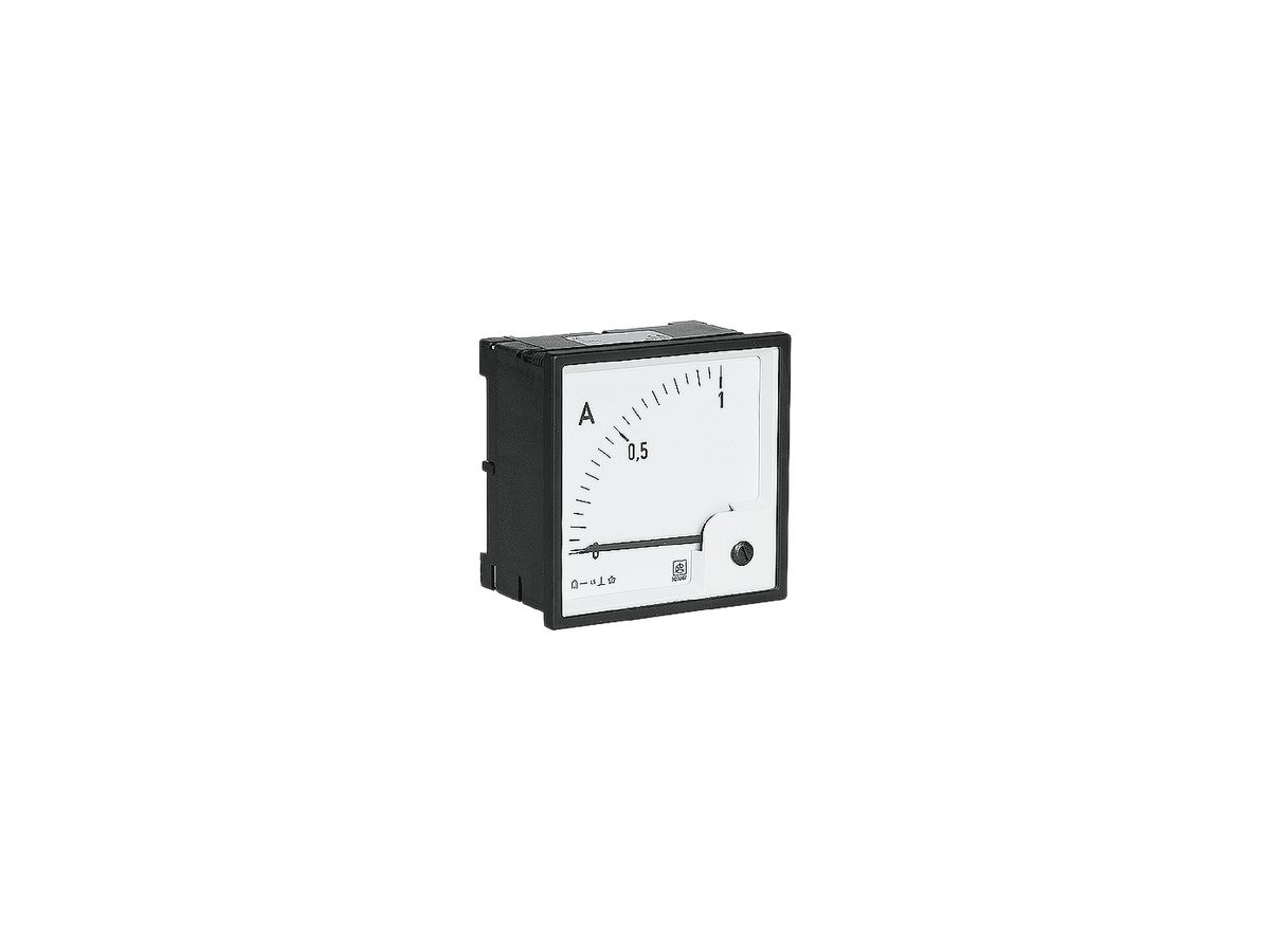 EB-Amperemeter ISKRA BQ0207 40 A, 40A (DC), Klasse 1.5, 96×96mm