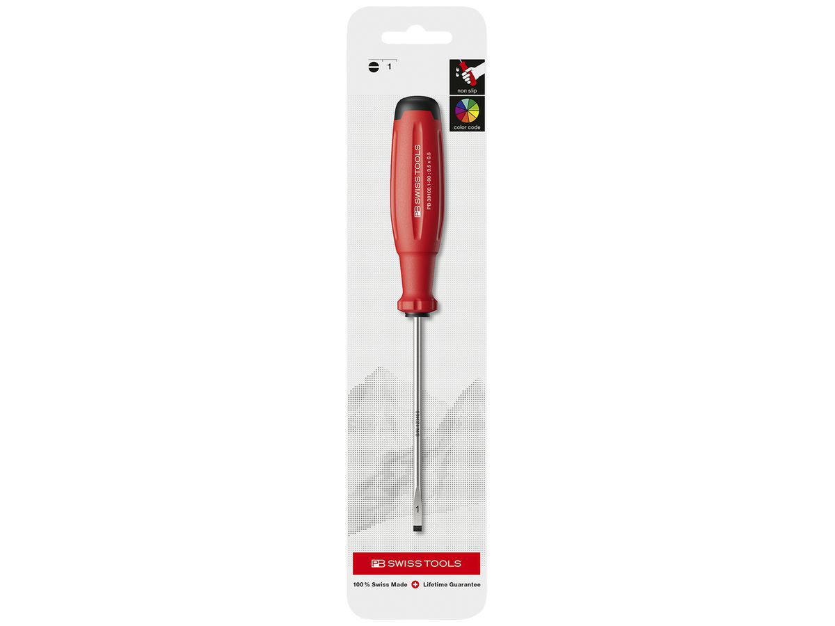 Schraubenzieher PB SwissGrip Evo 0.5×3.5×90mm