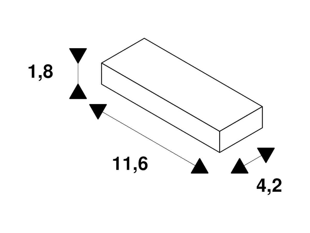 LED-Steuergerät SLV DALI PUSH-DIM, 1…100%, 10…24VDC (max. 5A)