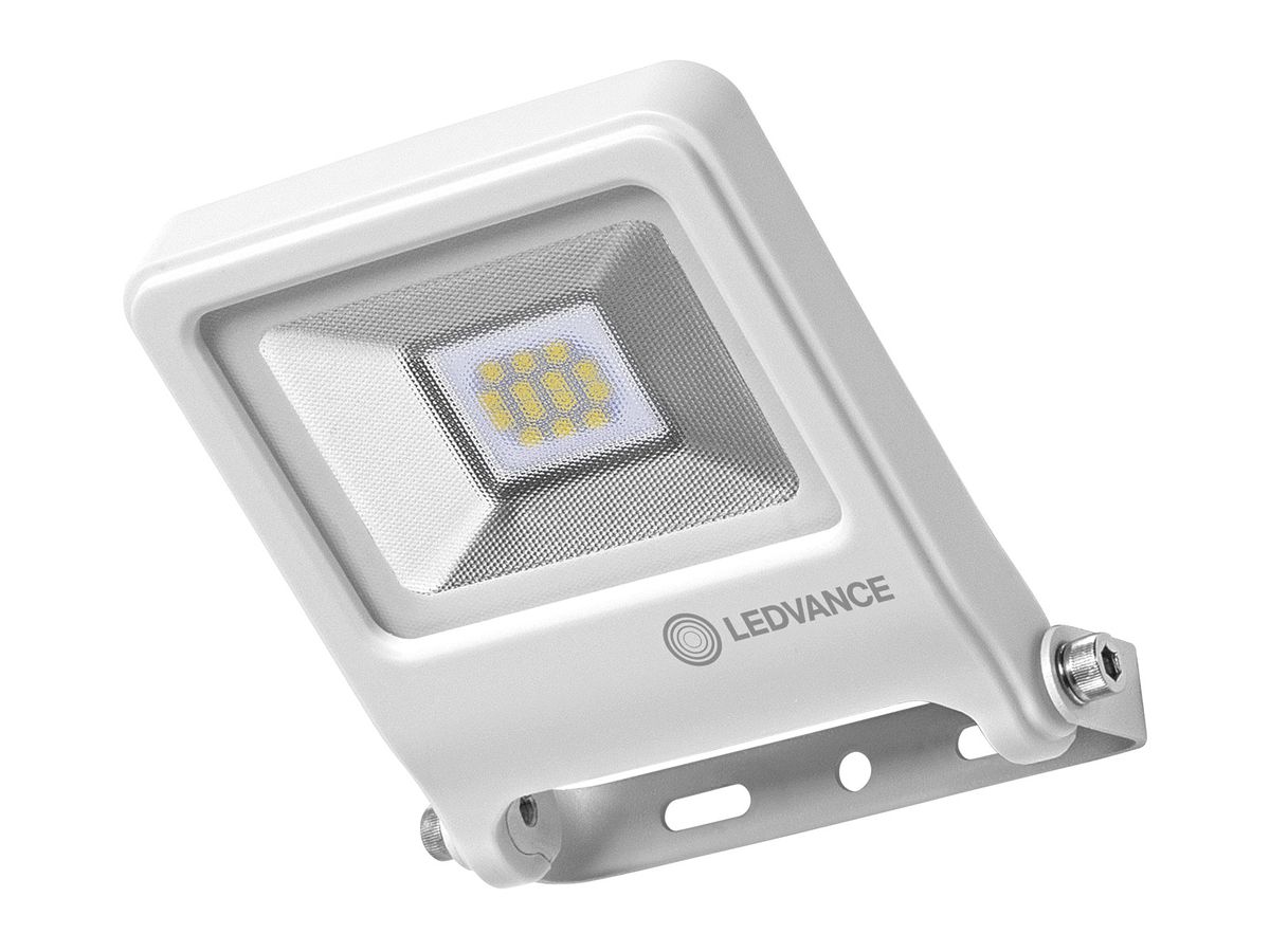 LED-Strahler LDV ENDURA FLOOD 10W 800lm 3000K weiss IP65