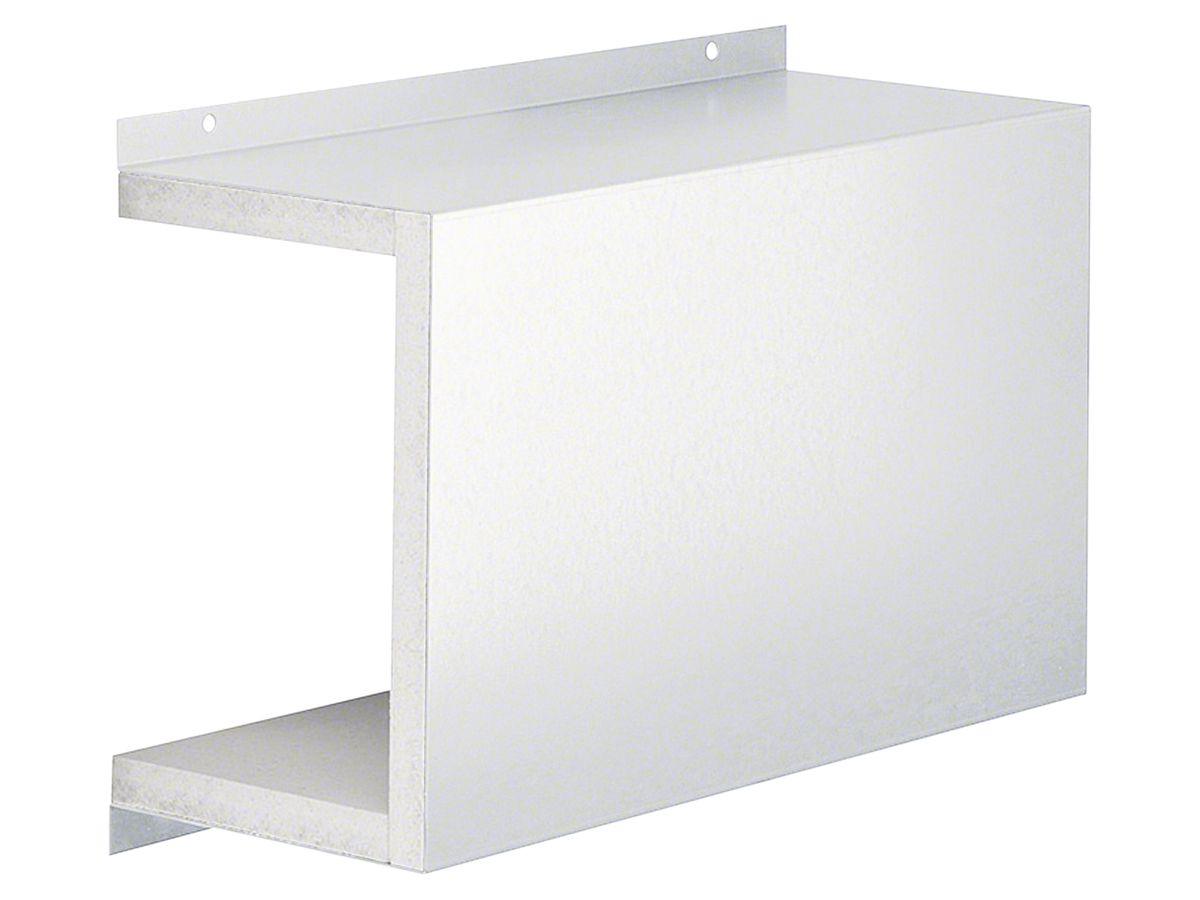 Schiebemuffe tehalit FWK 30/3E I90/E30 100×160mm, verkehrsweiss
