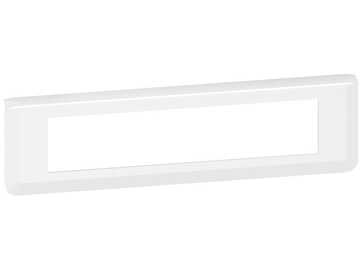 Abdeckrahmen MOS 1×10 Module horizontal weiss