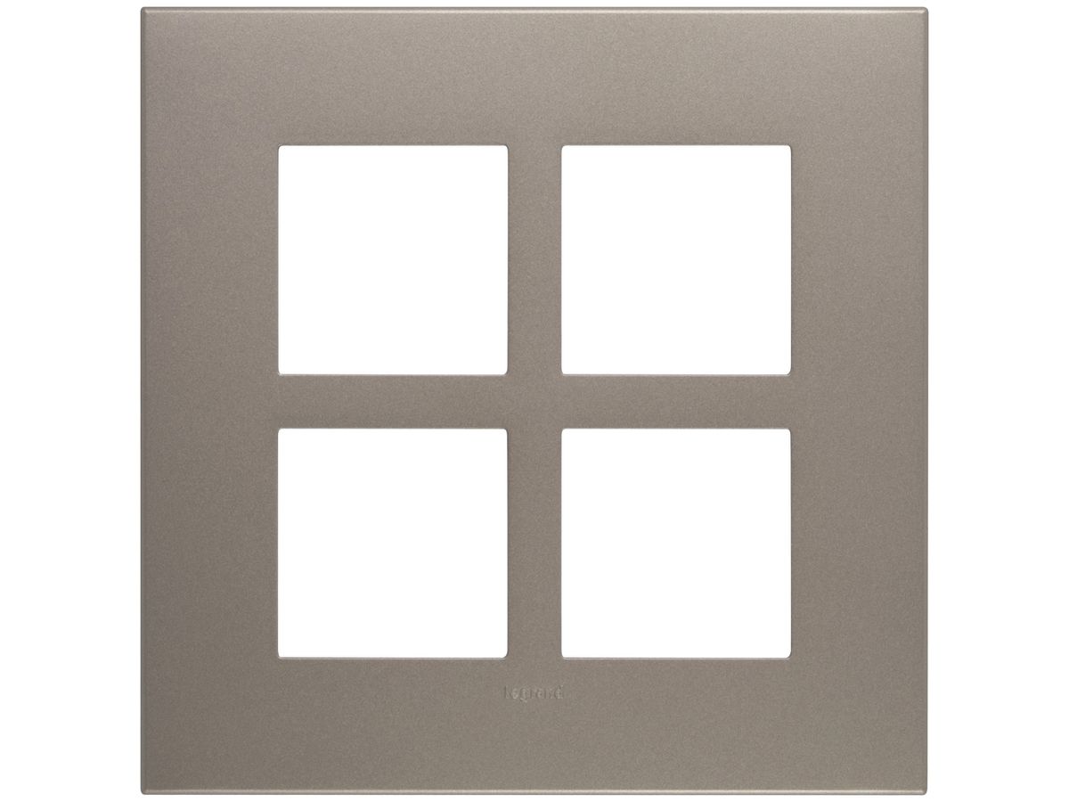 Abdeckrahmen ATO 2×2 Modul, champagne