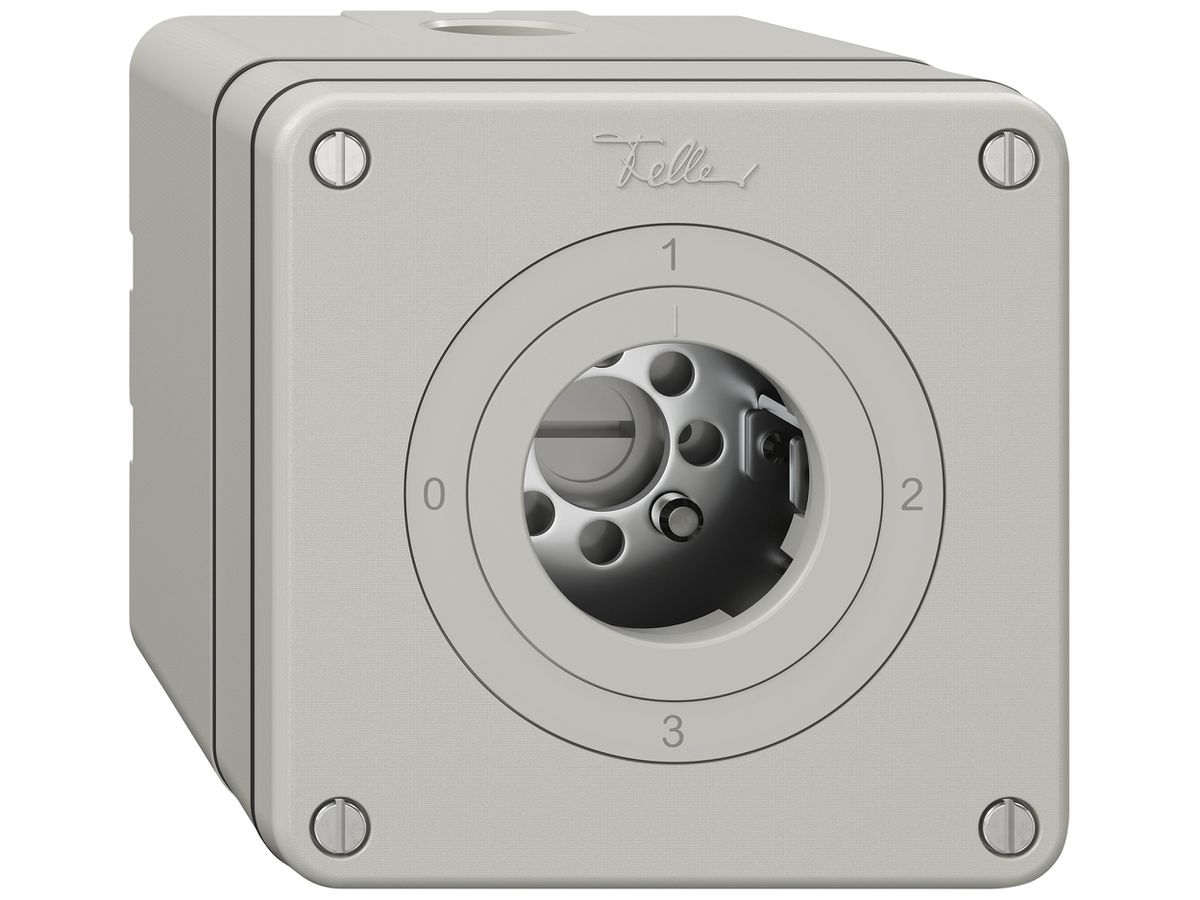 AP-Schlüsselschalter NEVO SNAPFIX® Umschalter 16A 400V 0-1-2-3 lgu