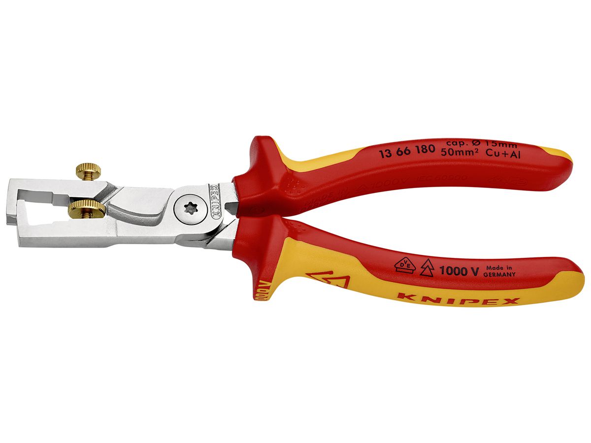 Abisolierzange KNIPEX VDE Ø0.5mm/10mm² 180mm