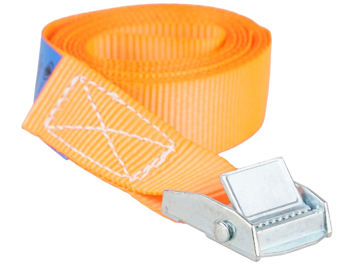 Spanngurt Orange Line 2.5kN Gurtschnalle 5m×25mm orange