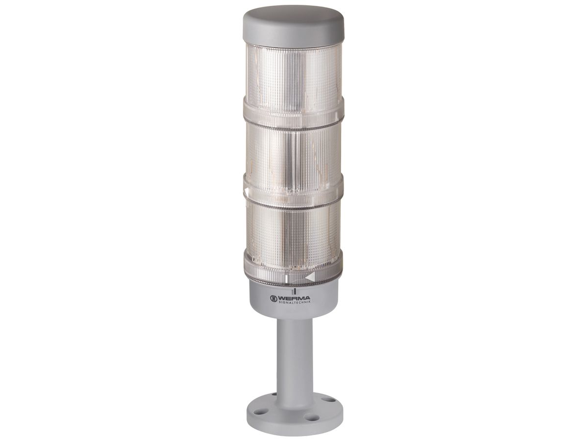 Signalsäule WERMA KS72 Design BM, 24VAC/DC, grün/gelb/rot