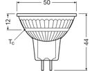 LED-Lampe LEDVANCE GU5.3 12V 2W 210lm 840 MR16 klar 36° Ø50×44mm