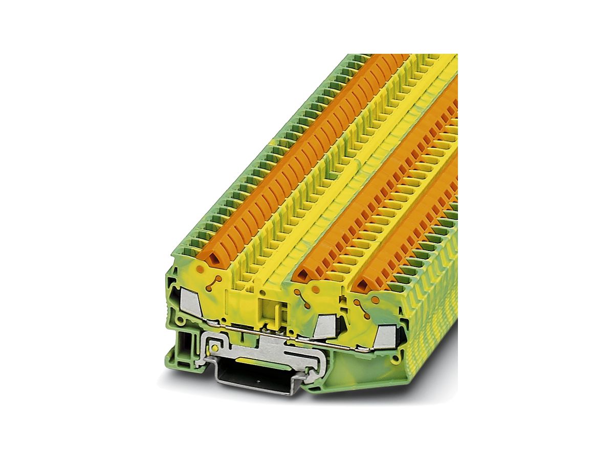 Reihenklemme 0.5…2.5mm² grün-gelb Schnellan.QTC 2.5-TWIN-PE