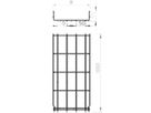 Gitterkanal Bettermann 300×55×3000mm tauchfeuerverzinkt