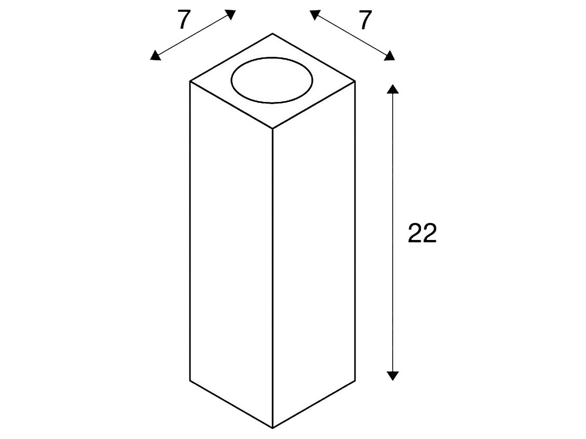 Wandleuchte SLV THEO UP/DOWN, GU10 anthrazit