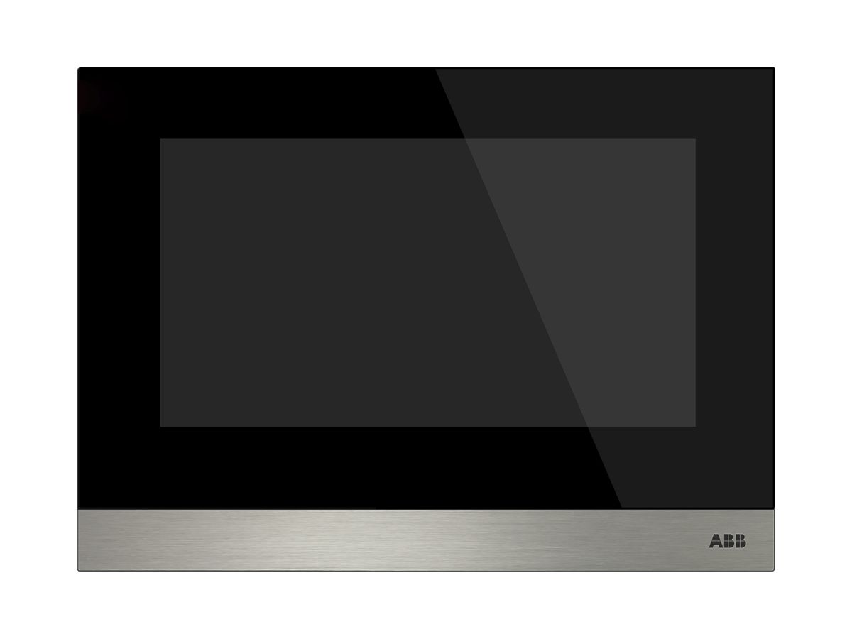 Video-Innenstation ABB-Welcome IP touch 7, LAN/LAN, DC/PoE, schwarz