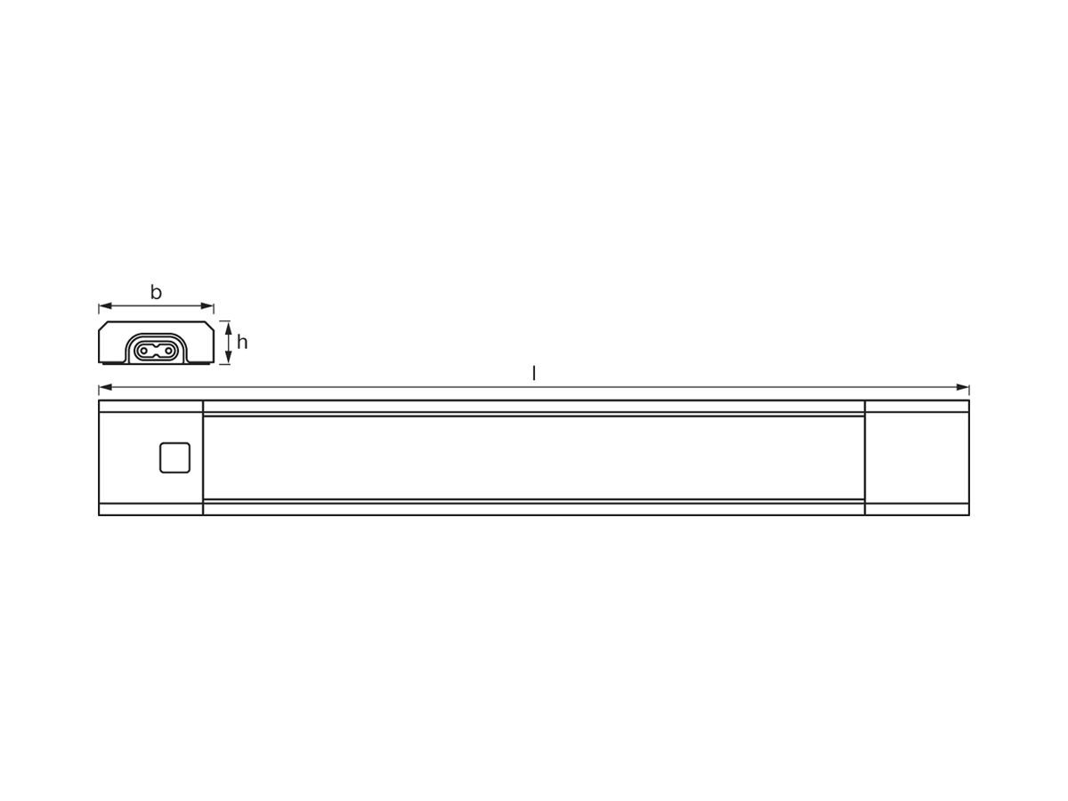 LED-Lichtleiste LDV LINEAR LED Slim RGBW 300
