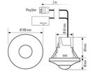 UP-Präsenzmelder ESYLUX PD-C 360bt/8 APC10 PS plus DALI-2 mit WINSTA CodeI