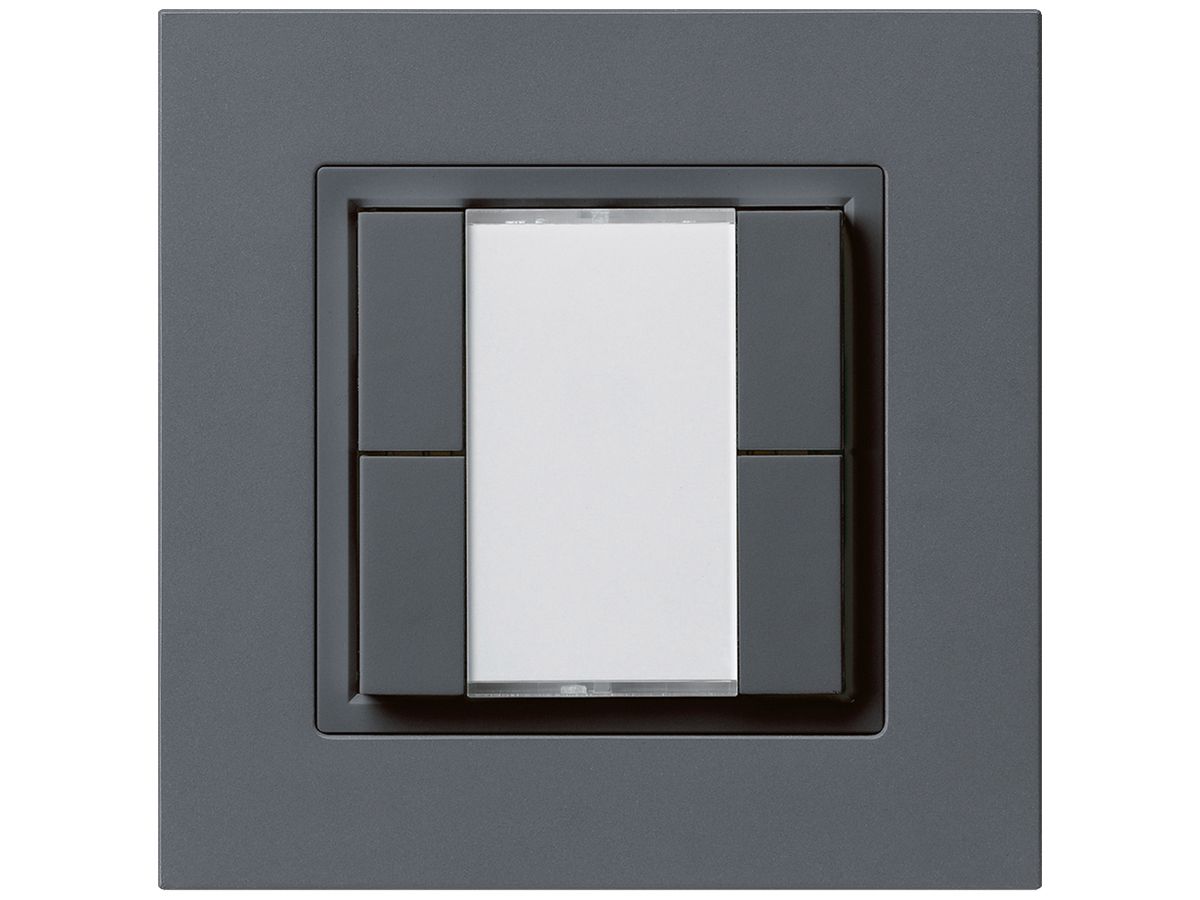 UP-Universaltaster 4×kallysto.pro ohne LED anthrazit