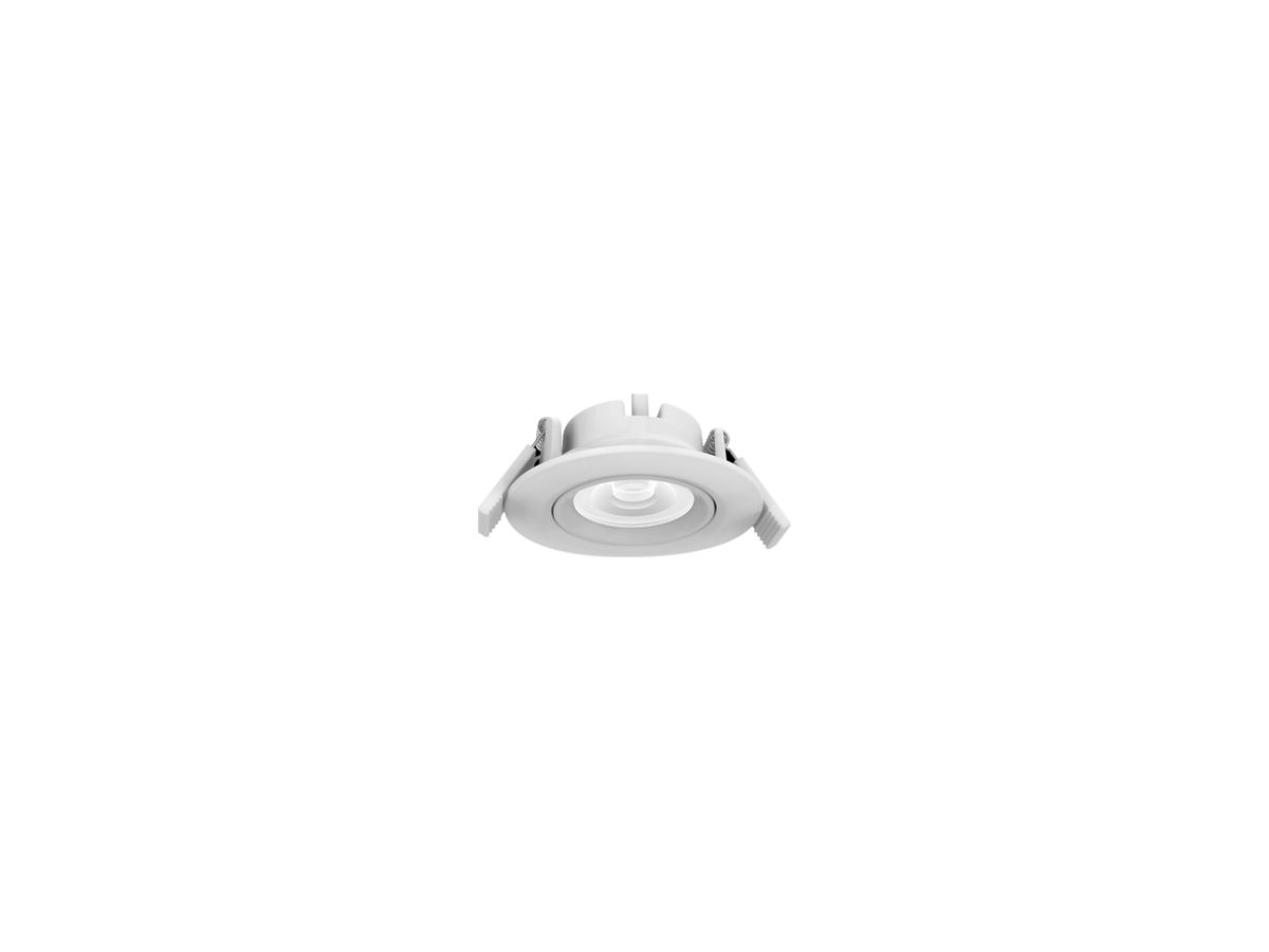 EB-LED-Downlight DOTLUX CIRCLEmini-AC 5W 400lm 3000K 40° weiss