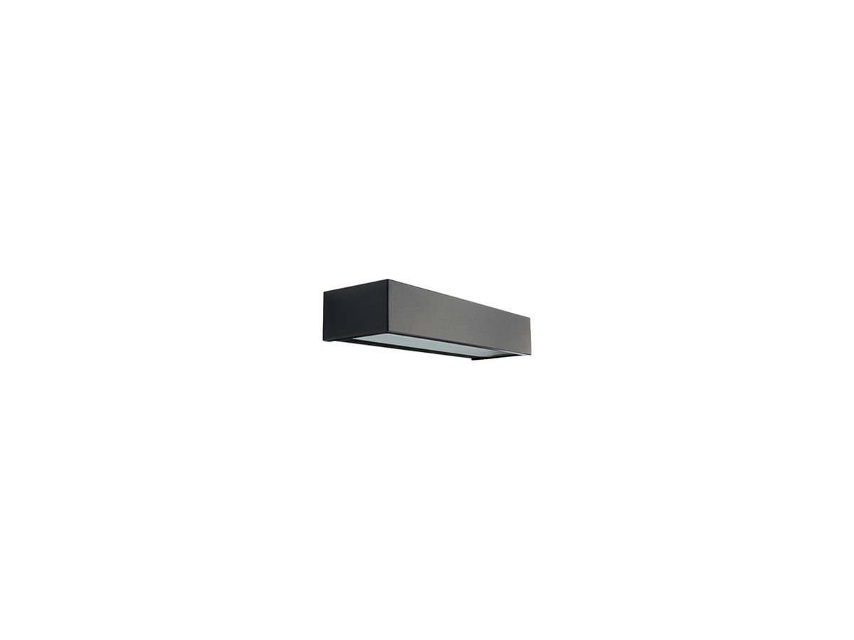 LED-Wandleuchte SG Edge 7W 570lm 830 IP65 DIM direkt 320×103mm schwarz