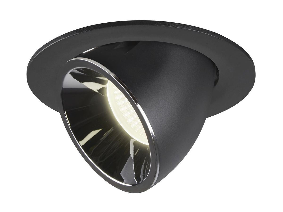 EB-LED-Downlight SLV NUMINOS GIMBLE L, 25.4W 700mA 2350lm 4000K 20° sz/chr