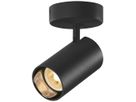 Spot SLV ASTO TUBE GU10 1×10W Ø70×125mm schwarz