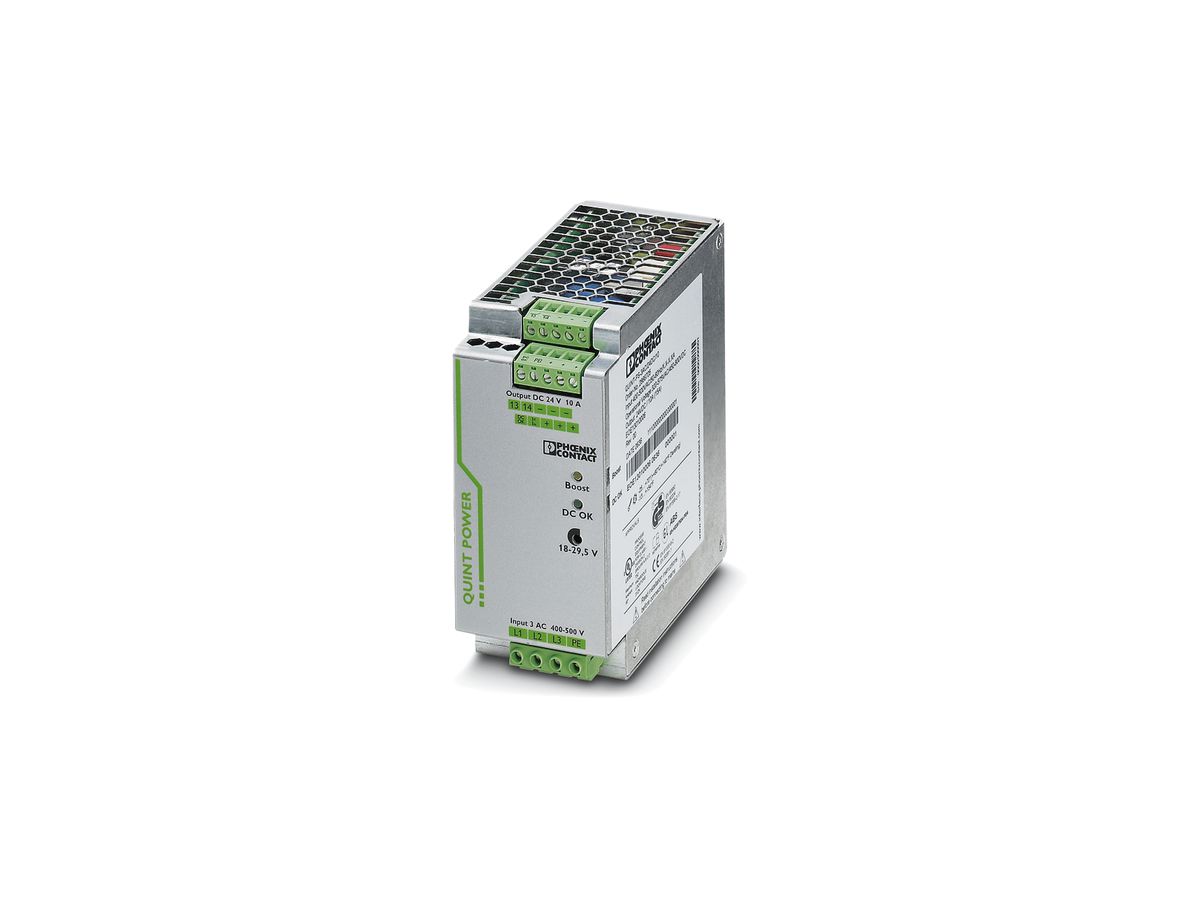 Schaltnetzteil Phoenix Contact 24VDC/10A 3-phasig, SFB-Technology