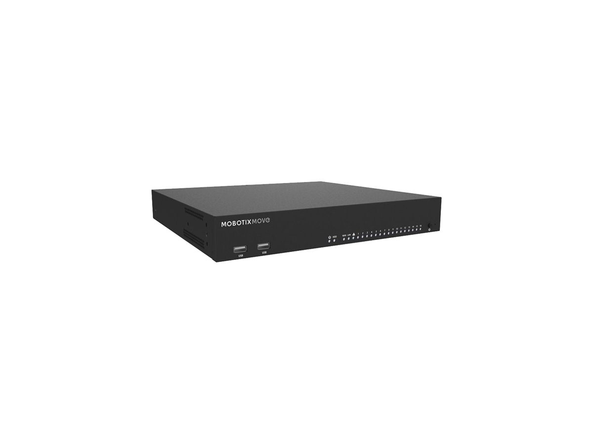 Videorekorder MOBOTIX MOVE Mx-S-NVR1B-16-POE 2×3.5" SATA3 24-Ch ONVIF-S