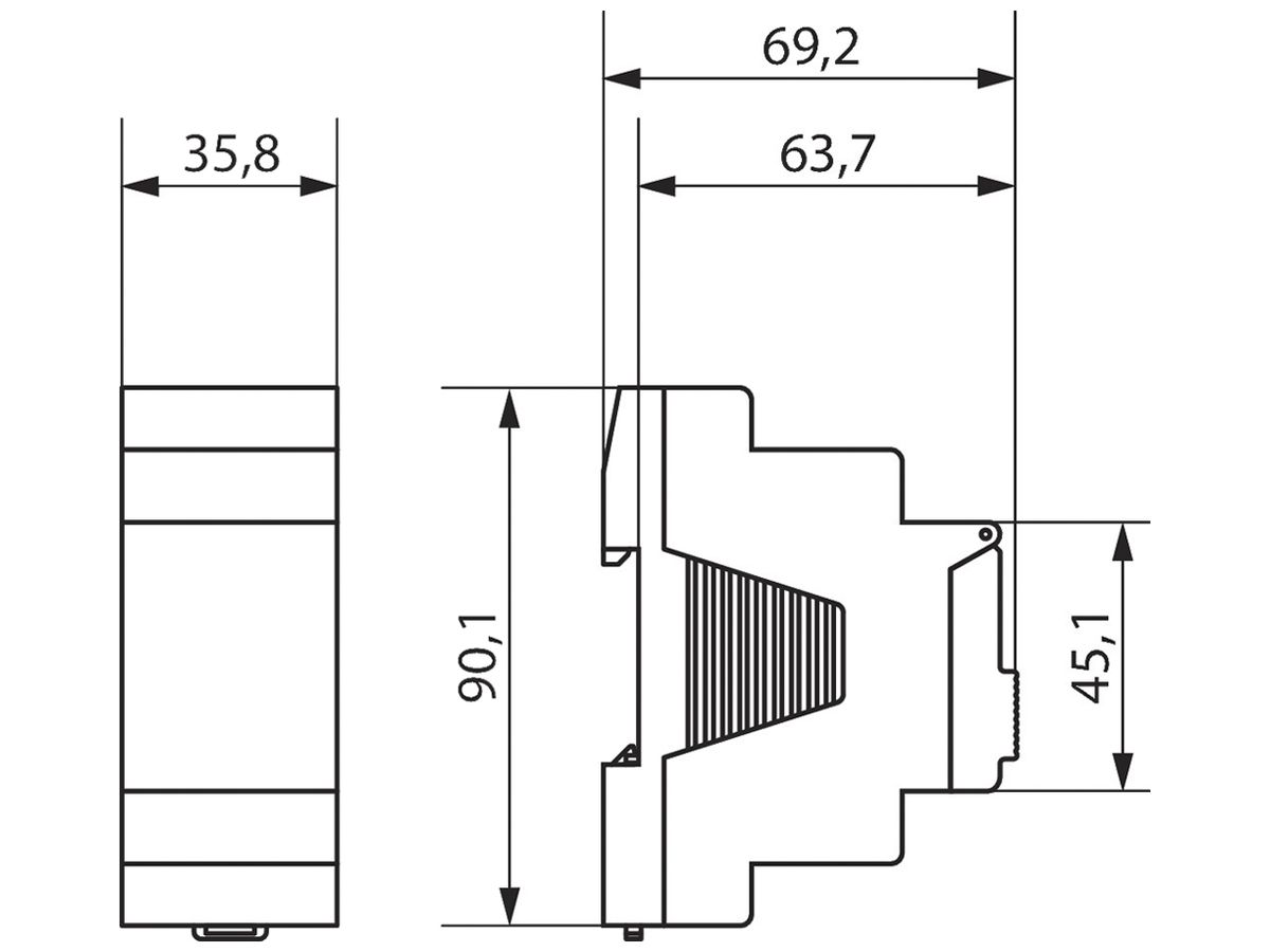 REG Uhrenthermostat Theben RAMSES 366/1 top2