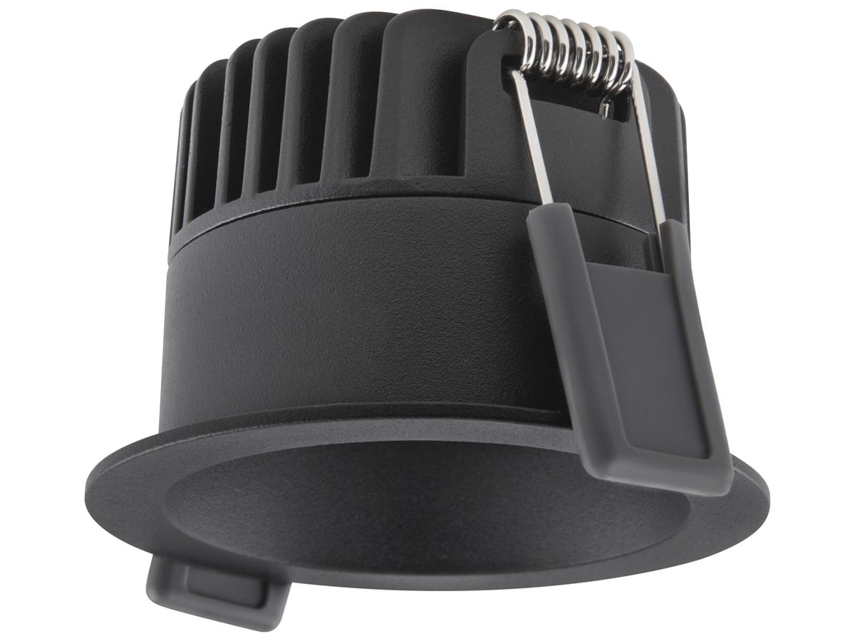 LED-Downlight LEDVANCE SP DK FIX 8W 640lm 2700K IP44 MB DIM schwarz