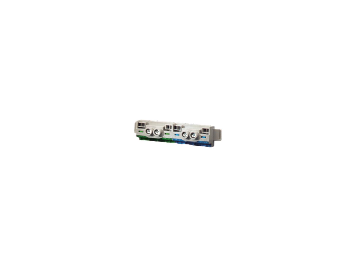 Klemme für Kleinverteiler Hensel PE/N 2×25mm², 4×4mm²