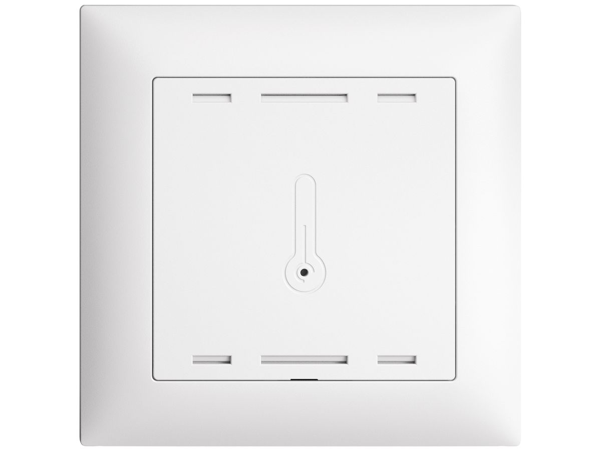 UP-Bedienaufsatz zu Raumtemperatursensor EDIZIOdue Wiser 88×88mm ws