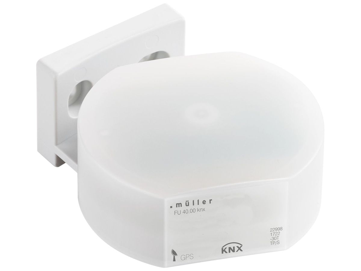 AP-Lichtsensor KNX müller FU 40.00 1…220000lx Temp GPS IP54
