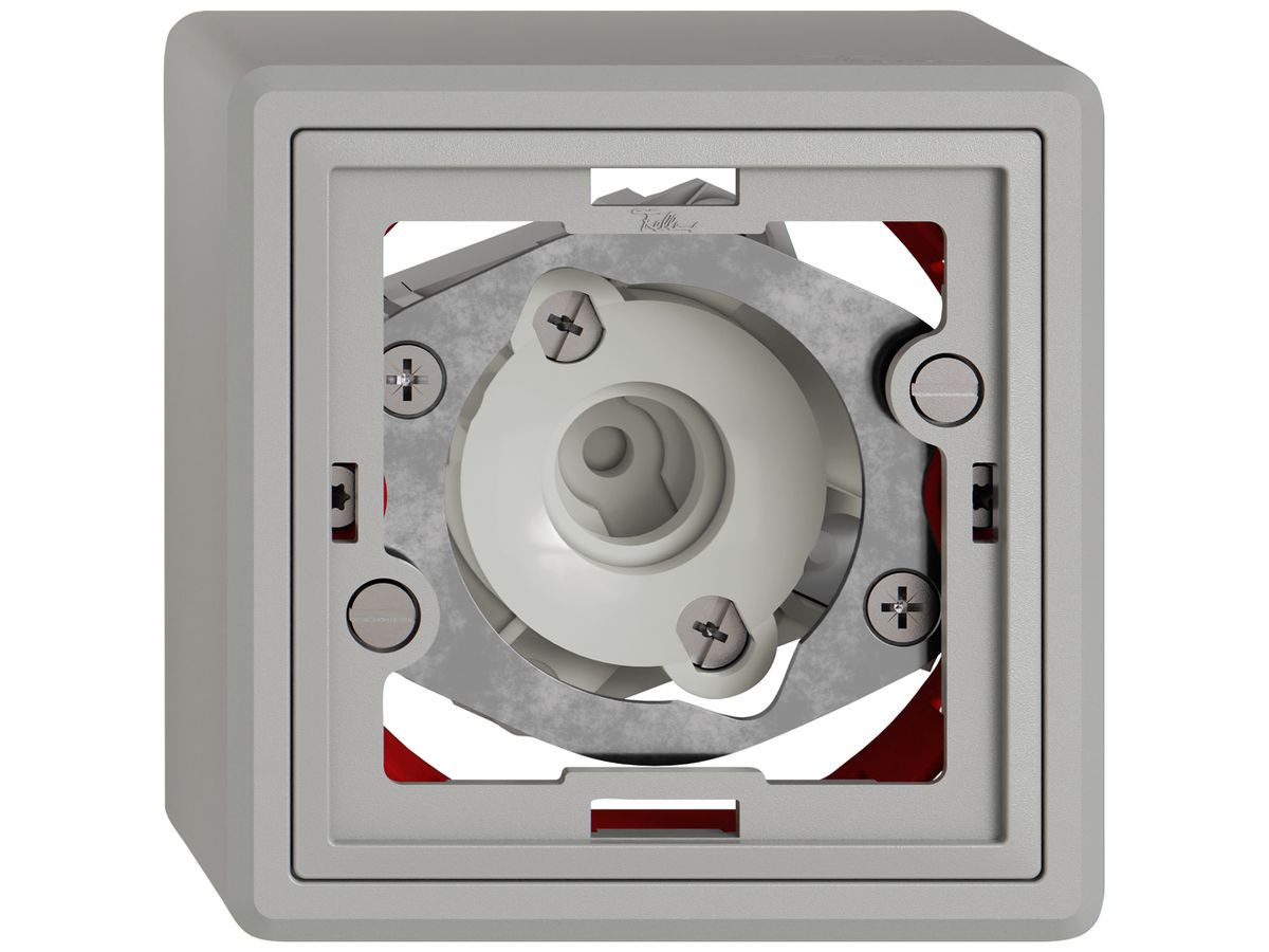 AP-Signallampe EDIZIO.liv SNAPFIX® 250V ohne Kalotte ohne Lampe hgu