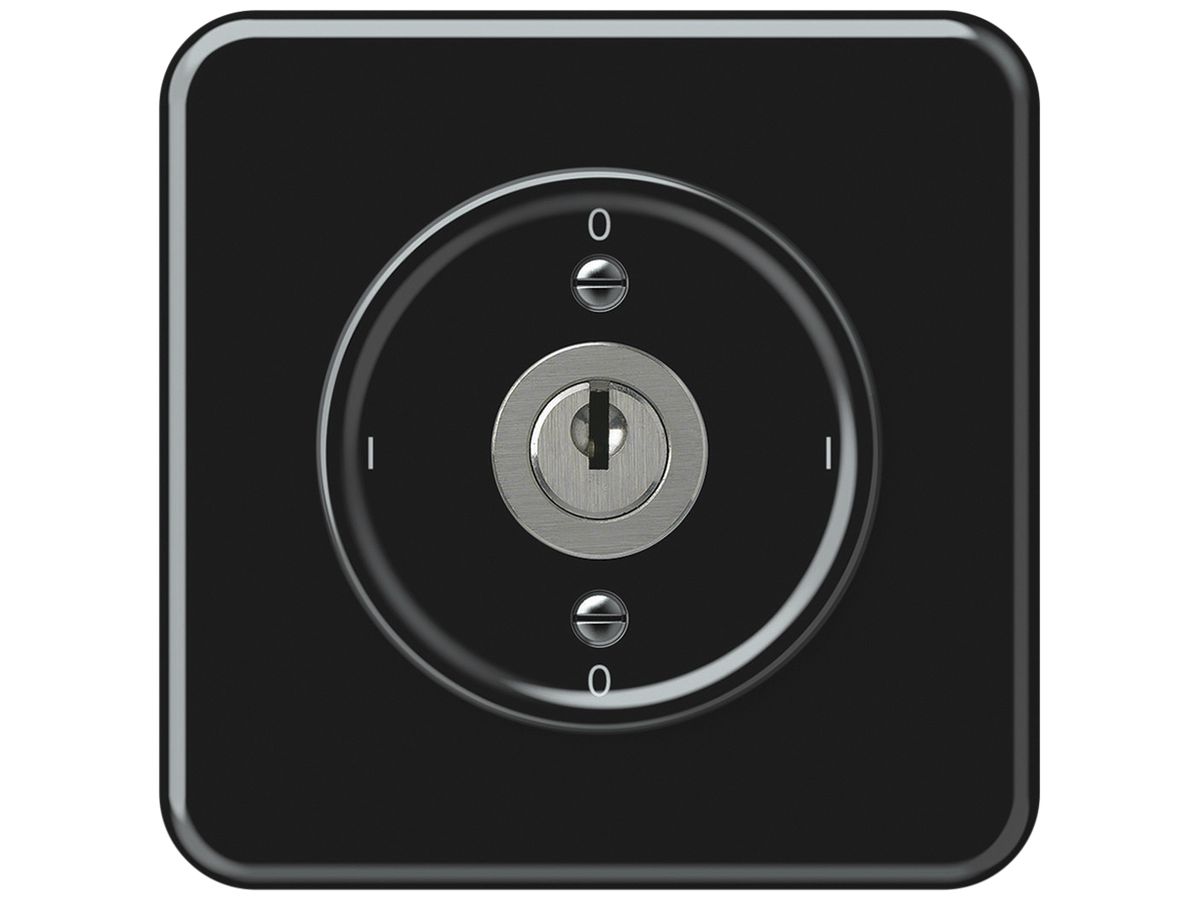 UP-Schlüsselschalter origin Ausschalter 0/2L 16A 250V 0-I-0-I 92×92mm schwarz