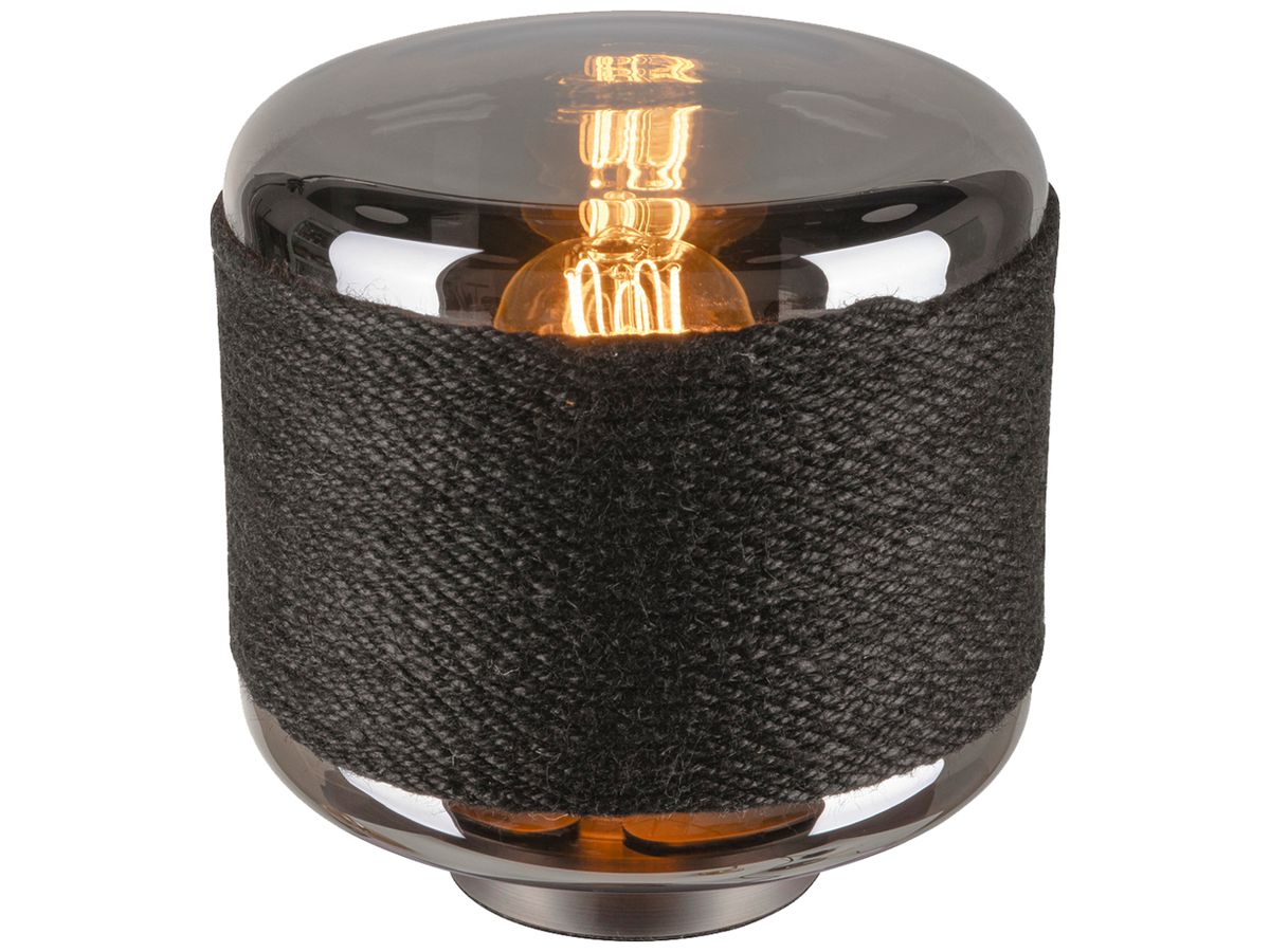 Tischleuchte SLV PANTILO ROPE E27 1×15W DIM silber