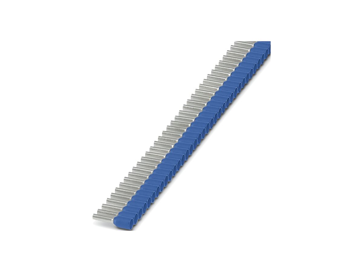 Aderendhülsen-Band Phoenix Contact DIN 46228 0.75mm² L=8mm blau