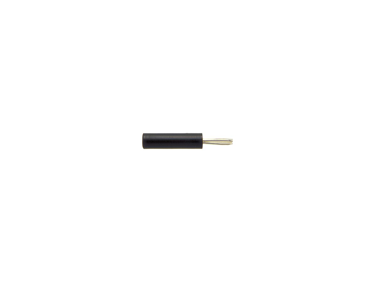 Prüfstecker Woertz 2.3mm schwarz