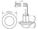 UP-Präsenzmelder ESYLUX PD-C 360i/24 DUO DALI mit GST, weiss