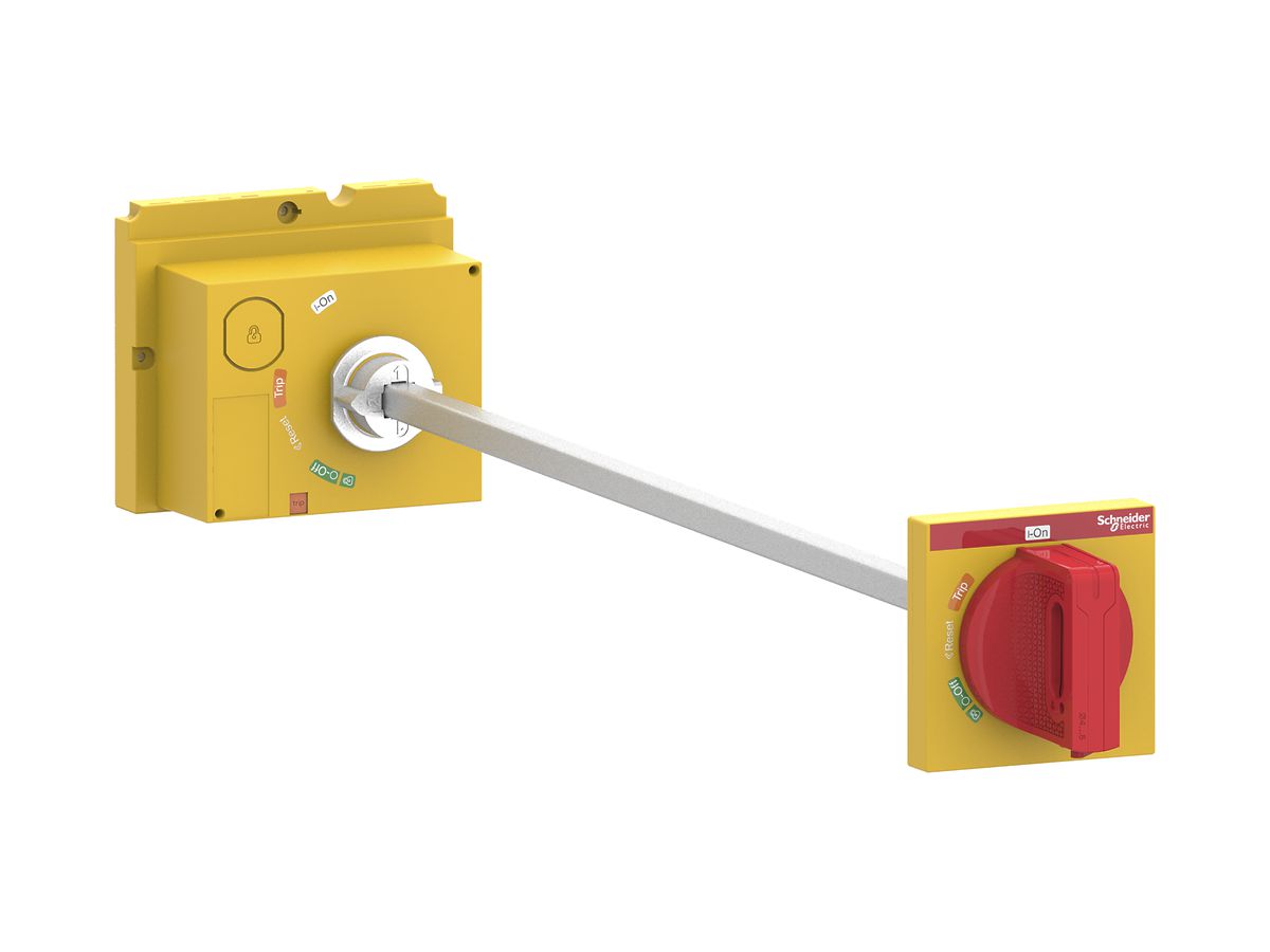 Drehantrieb mit Kupplung für ComPacT NSX100…250, IP55 rot/gelb