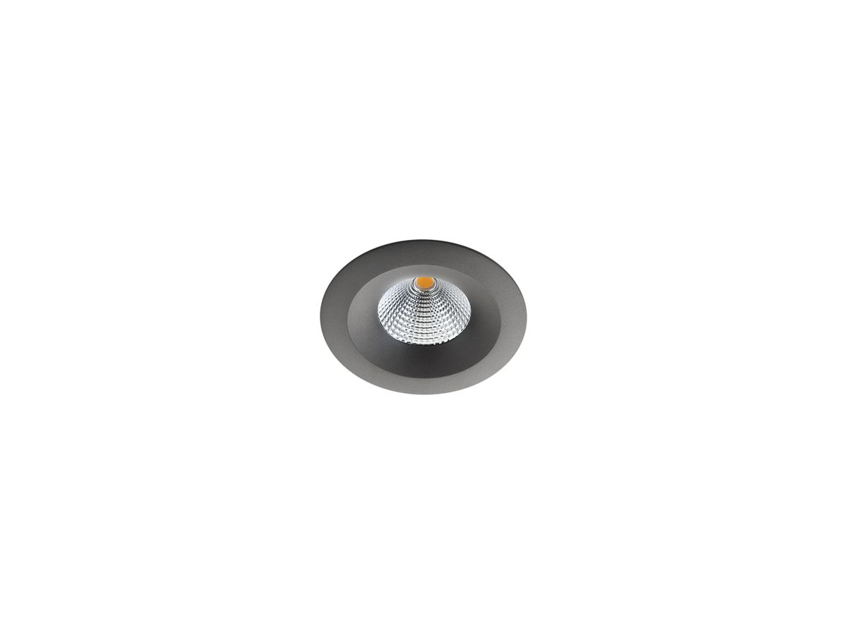 LED-Downlight SG UniLED IsoSafe 7W 700lm 940 IP20/IP65 42° DIM Ø94mm anthrazit