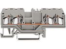 Durchgangsklemme WAGO 4L 2.5mm² grau