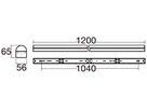 LED-Lichtleiste SLV BATTEN P 35W 5310lm 830/840/850 1200mm weiss